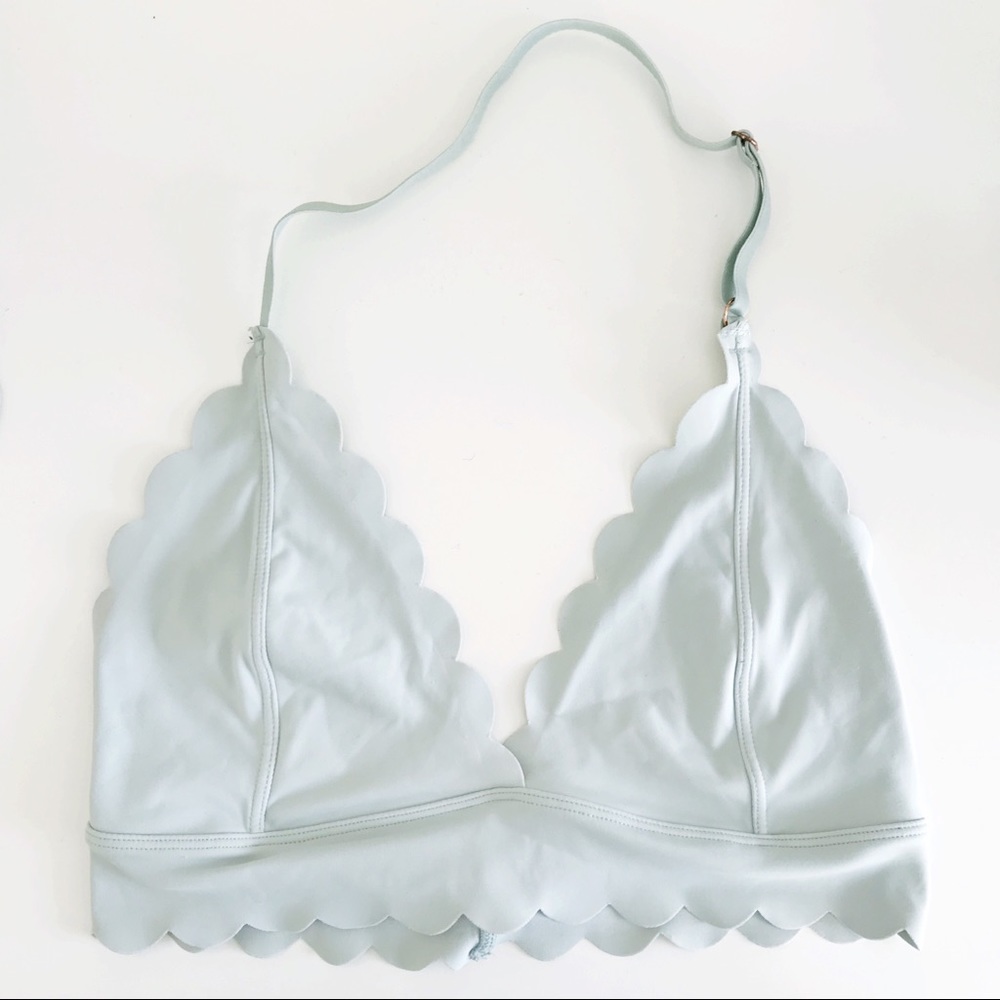 Urban Outfitters Scallop Trim Bralette